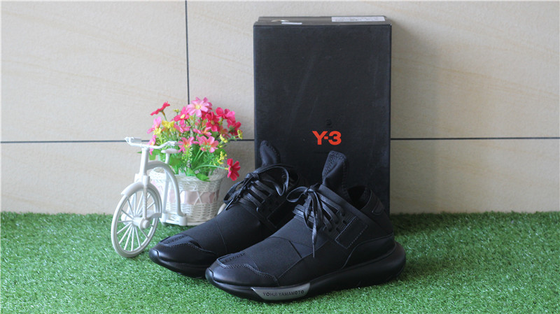 Adidas Y-3 Y3 Qasa High All Black